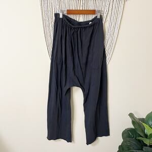 The Great. 100% Cotton Twill Harem Lounge Pants M